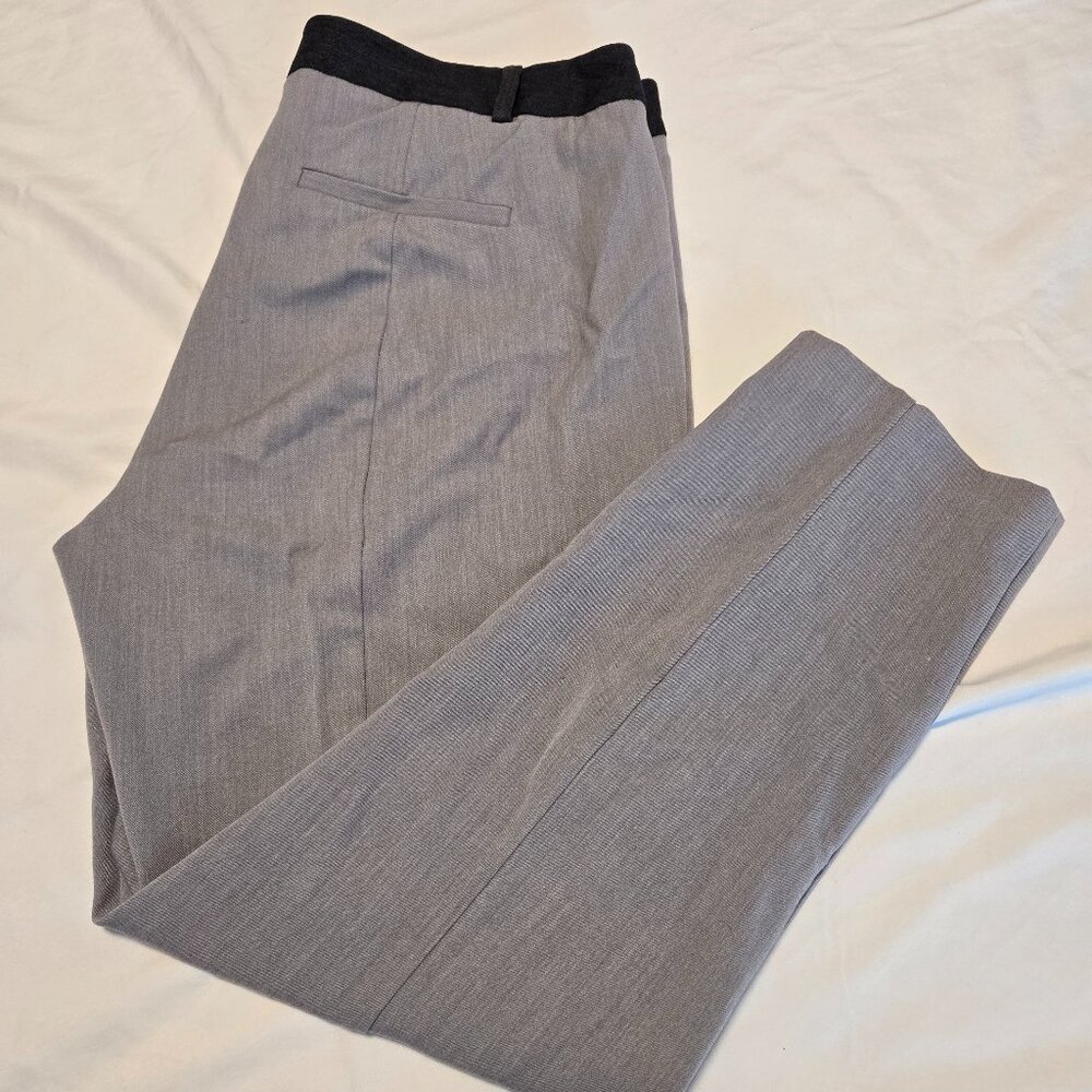 Elle Gray Ankle Dress Pants